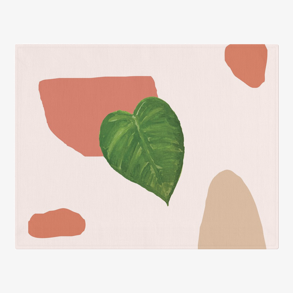 Heart Leaf Woven Placemat