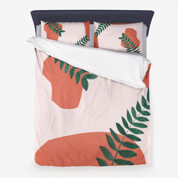 Terracotta Garden Duvet Cover Set