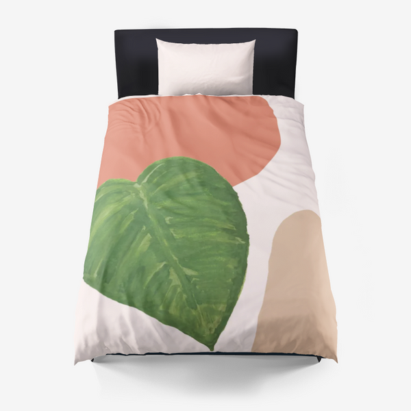 Heart Leaf Duvet Cover Set