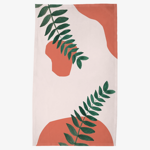 Terracotta Garden Tea Towel