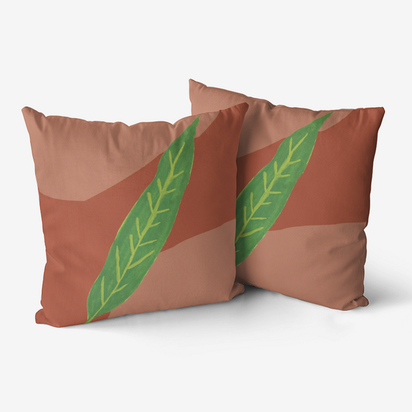 Fallen Leaf Throw Pillow