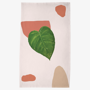 Heart Leaf Tea Towel