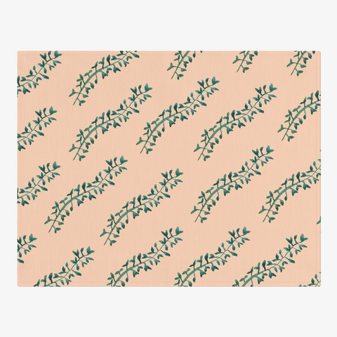 Branches On Plain Peach Placemat