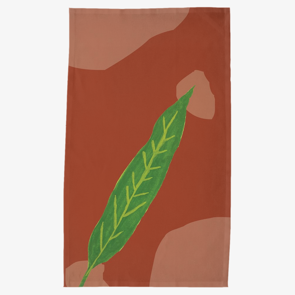 Fallen Leaf Tea Towel