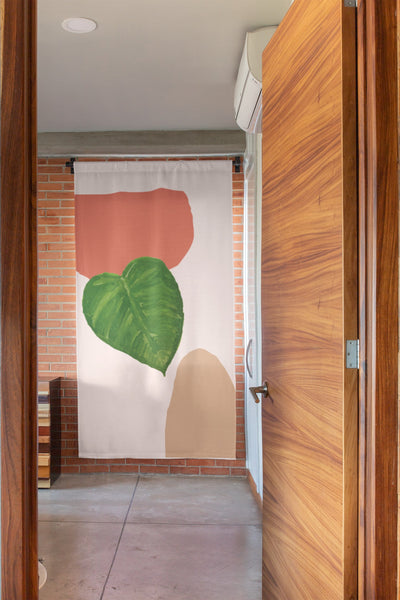 Heart Leaf Blackout Curtains