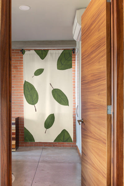 Floating Leaves Blackout Curtains