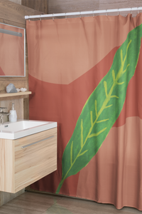 Fallen Leaf Shower Curtain